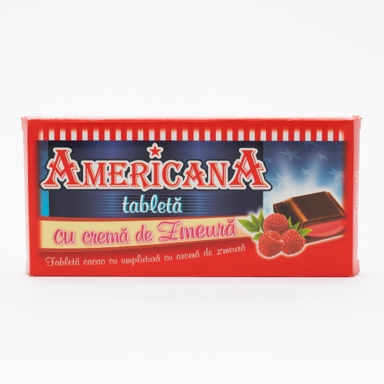 Tabletă cu cremă de zmeură 90g 