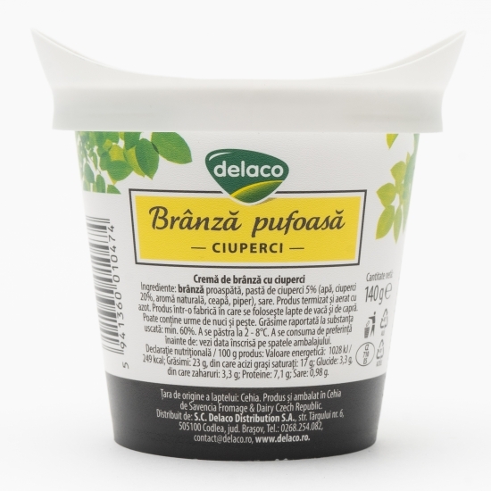 Brânză pufoasă ciuperci 140g