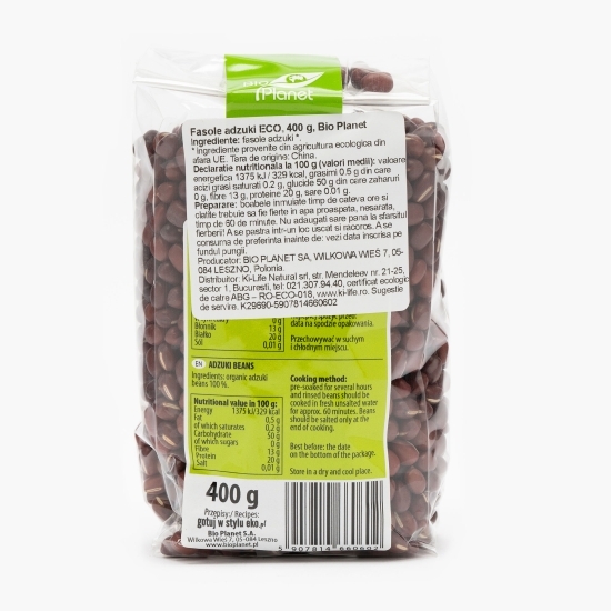 Fasole adzuki eco 400g