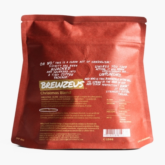 Cafea de specialitate boabe, Christmas Blend 250g