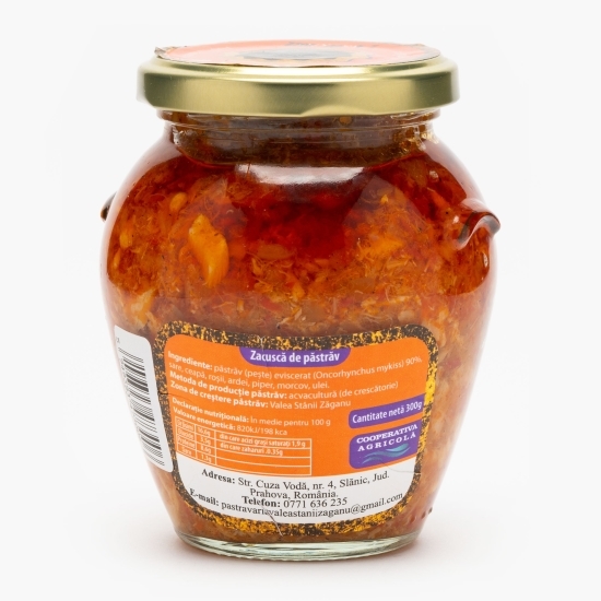 Zacuscă din păstrăv afumat 300g