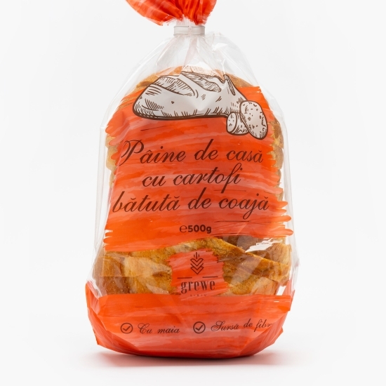 Pâine cu cartofi, feliată 500g