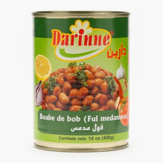 Boabe de bob conservate în apă 400g