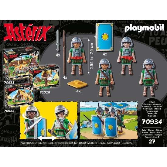 Set figurine Asterix și Obelix - Soldați romani