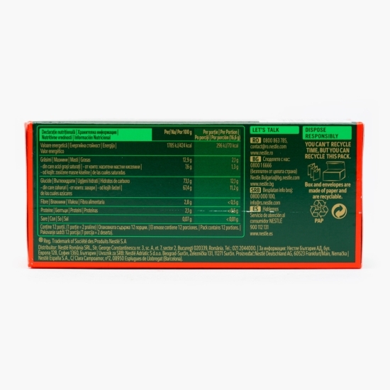 Praline de ciocolată neagră cu mentă și căpșuni 200g