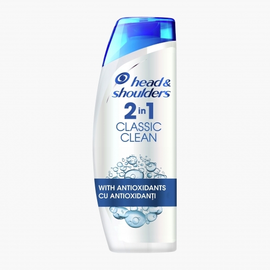 Șampon anti-mătreață Classic Clean 2 în 1 pentru păr normal 675ml