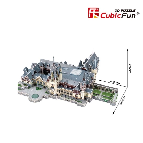 Puzzle 3D Castelul Peleș, 179 piese