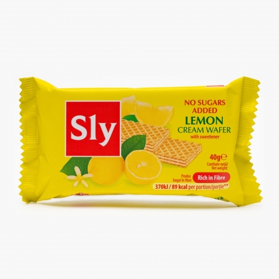 Napolitană cu cremă de lămâie 40g