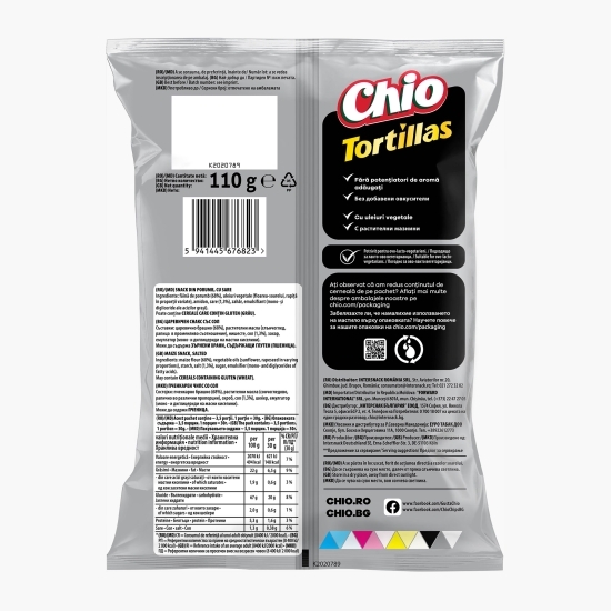Chipsuri Tortillas cu sare 110g