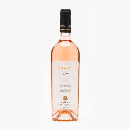 Vin rose demisec Sorginte, 12%, 0.75l