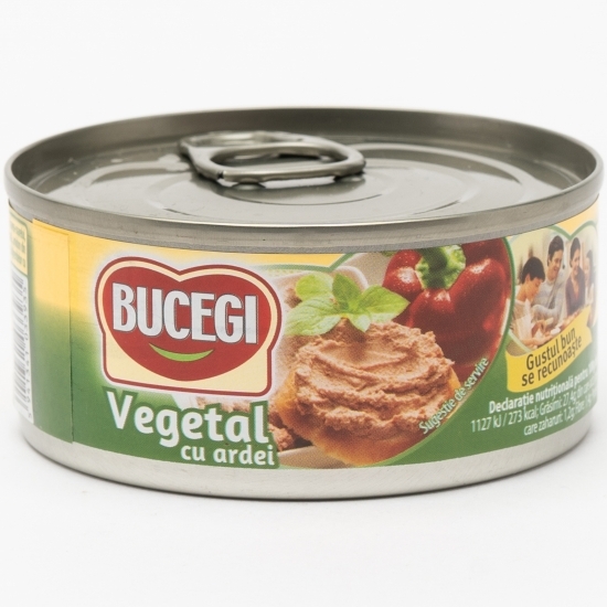 Pastă vegetală tartinabilă cu ardei 120g