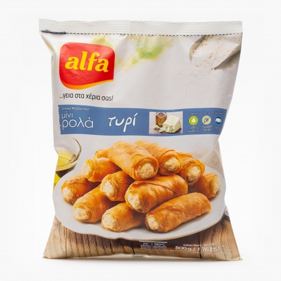 Mini rulouri cu brânză Feta 800g