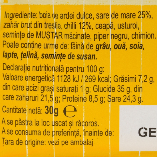 Amestec de condimente pentru aripioare picante 30g