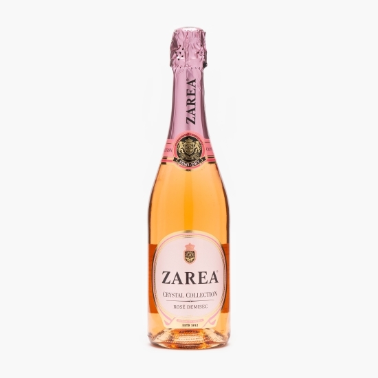 Vin spumant rose demisec Crystal 750ml + pungă