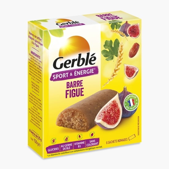 Batoane cu smochine Sport & Energie, 6x25g