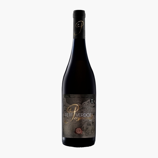 Vin roșu sec Petit Verdot Pergament, 13.5%, 0.75l