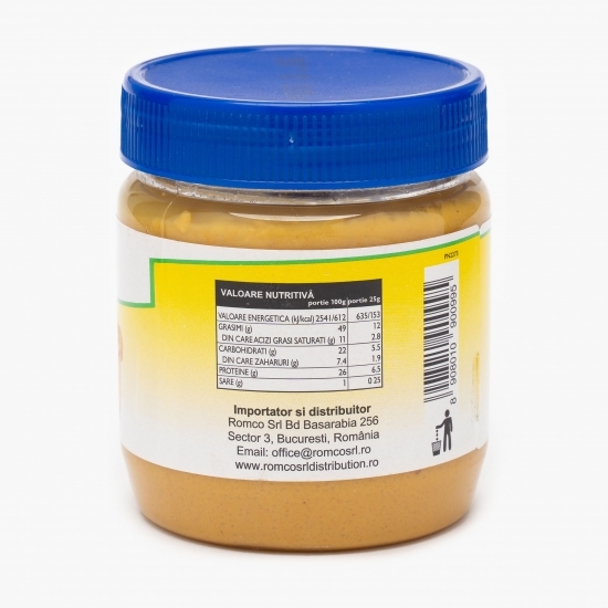 Cremă tartinabilă de arahide Crunchy 340g