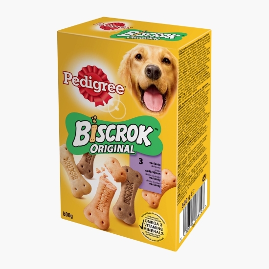 Hrană complementară pentru câini adulți 500g, Biscrok Original