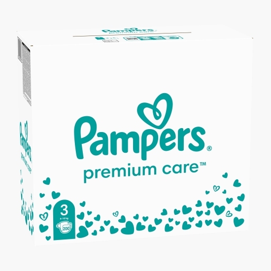 Scutece Premium Care XXL, mărimea 3, 6-10kg, 200 buc