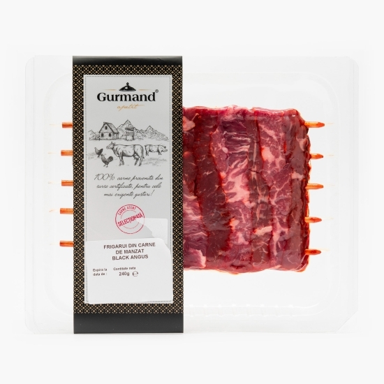 Frigărui marinate de mânzat Black Angus 240g
