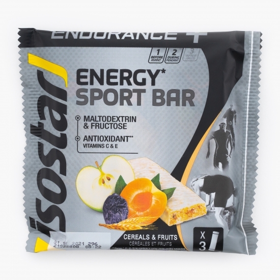 Batoane sport cereale și fructe 3x40g