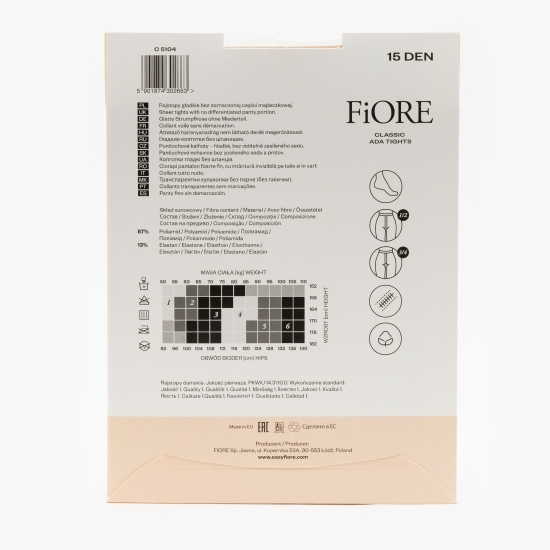 Ciorap Ada 15den Nude no. 4