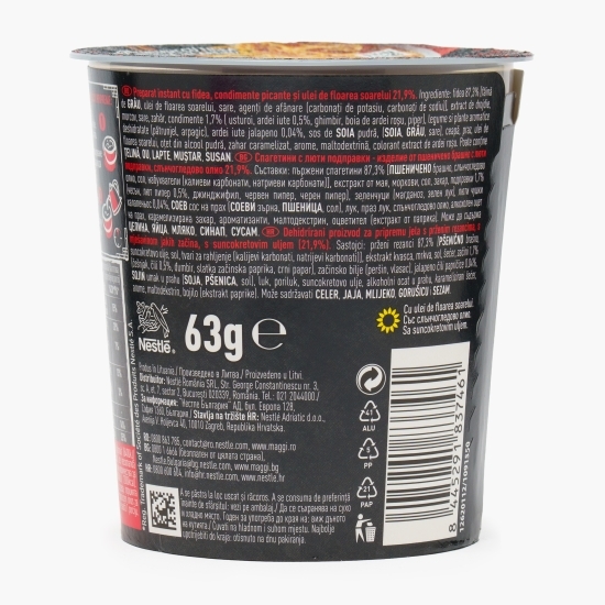 Noodles instant cu sos chili 63g