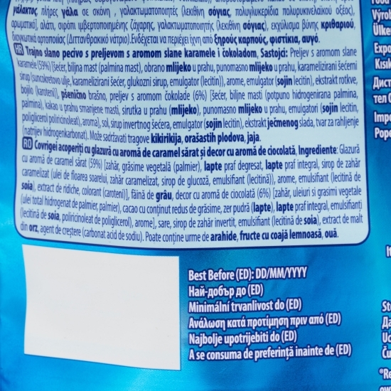 Covrigei glazurați cu aromă de caramel sărat Flipz 90g