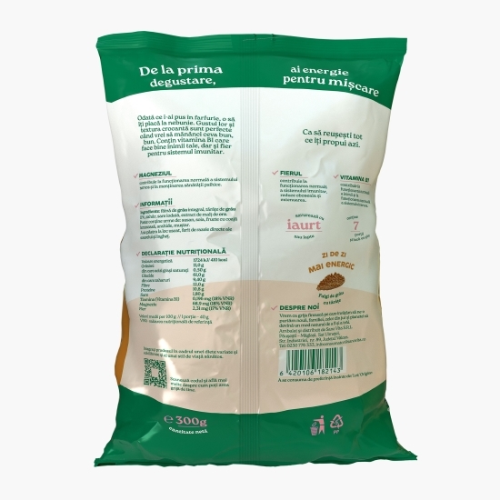 Fulgi de grâu cu tărâțe 300g