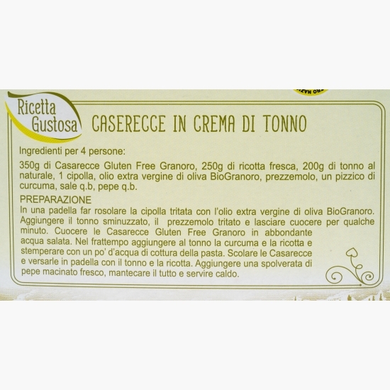Paste Casarecce fără gluten cu făină de quinoa 400g