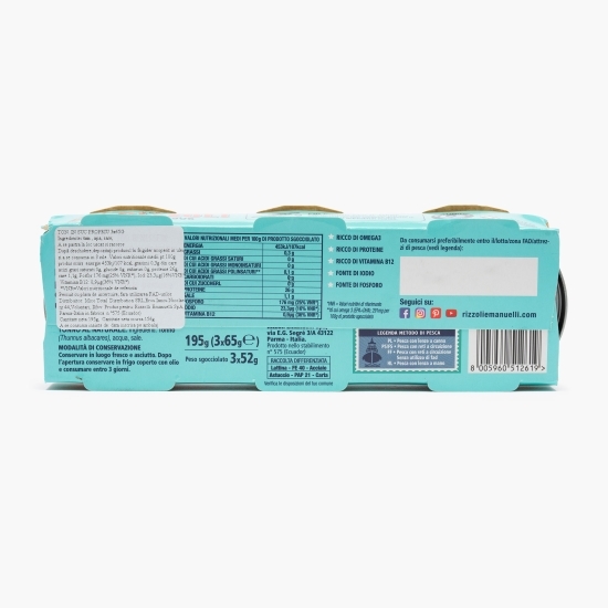 Ton în suc propriu 3x65g