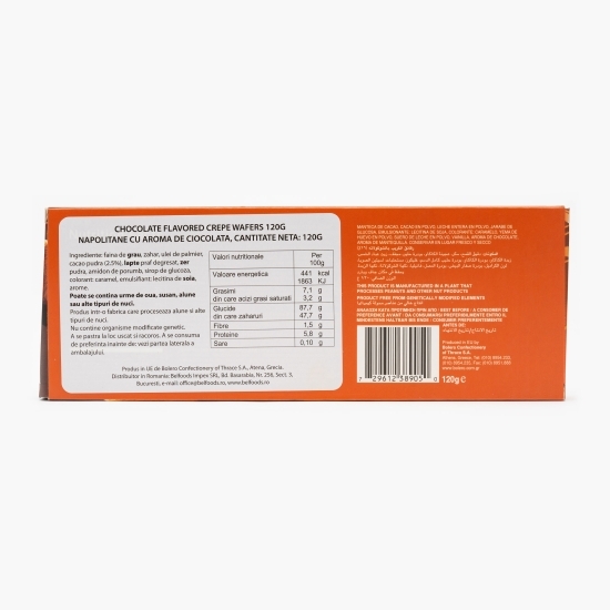 Napolitane cu aromă de ciocolată 120g