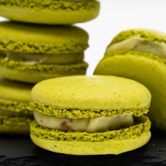 Macarons cu fistic 120g