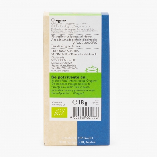 Oregano eco 18g