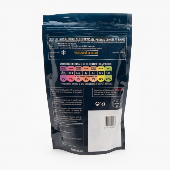 Creveți întregi fierți 30/40 300g