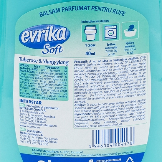 Balsam de rufe Soft Tuberoze și Ylang-Ylang 21 spălări 2l