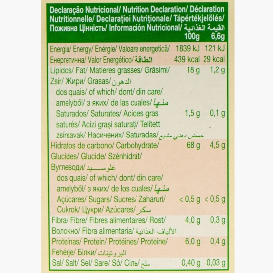 Biscuiți cu îndulcitori, fără zaharuri 330g