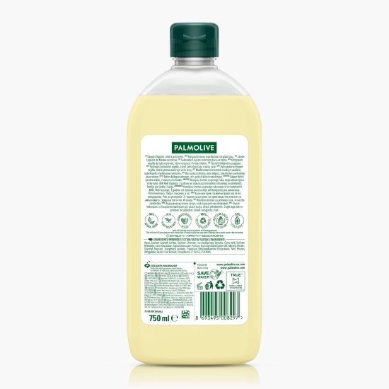 Rezervă săpun lichid Naturals Milk&Honey, refill 0.75l