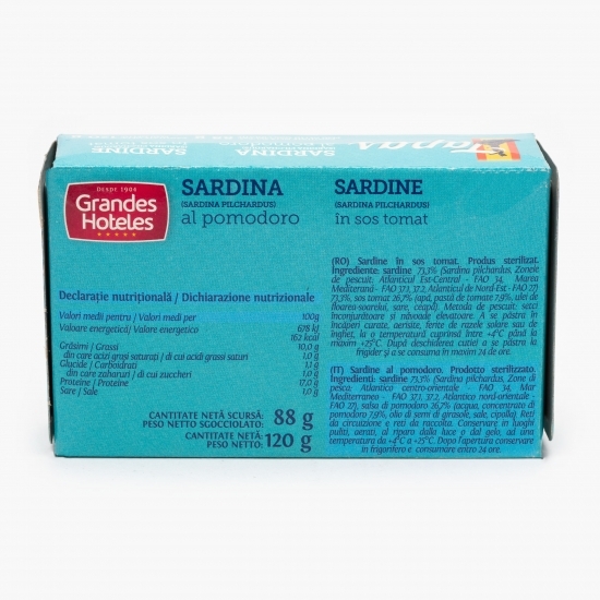 Sardine în sos tomat 120g