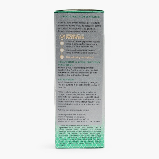 Serum Luminous630 anti-pete pigmentare cauzate de acnee 30ml