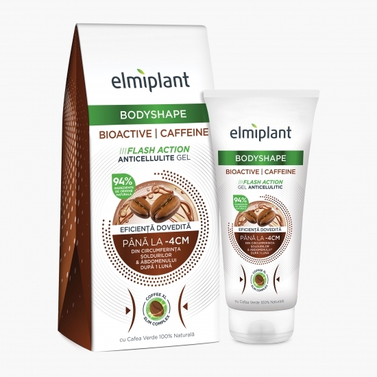 Gel bioactiv anticelulitic cu cafea verde Bodyshape 200ml