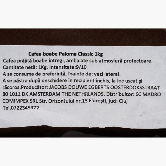 Cafea boabe Paloma 1kg