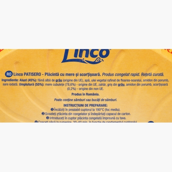 Plăcintă cu mere și scorțișoară 800g