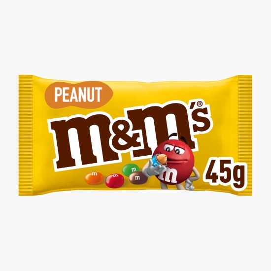 M&M'S - Arahide învelite în ciocolată cu lapte 45g