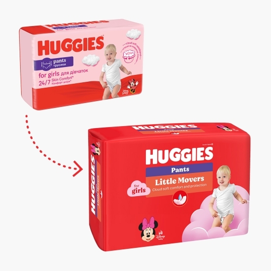 Scutece chiloțel Pants Box mărimea 4, 9-14kg, 72 buc