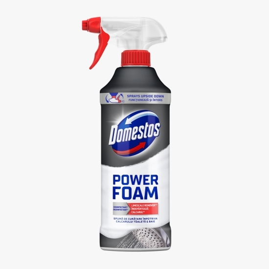 Spray spumă de curățare anticalcar pentru toaletă și baie 435ml 
