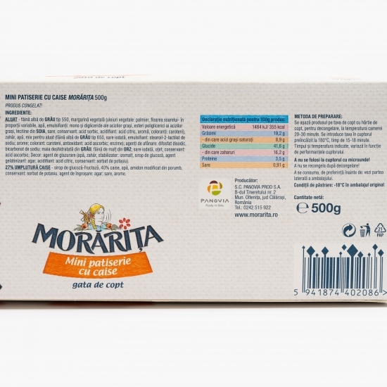 Minipatiserie cu caise 500g
