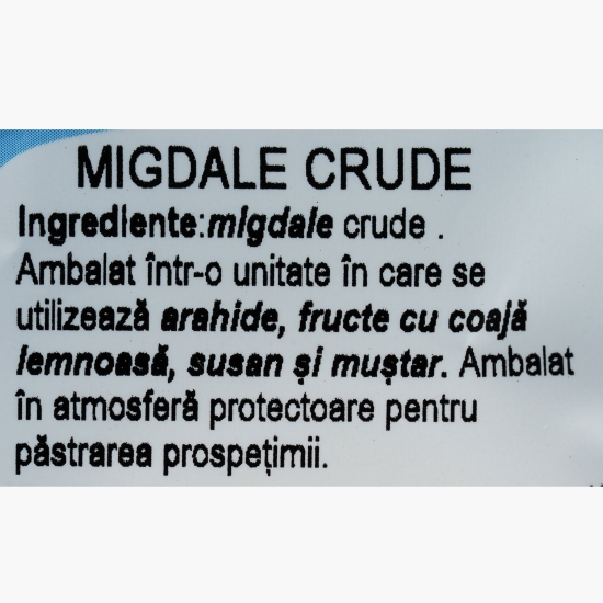 Migdale crude, coajă 250g