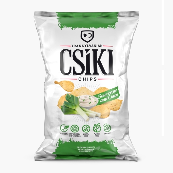 Chipsuri cu smântână și ceapă 125g