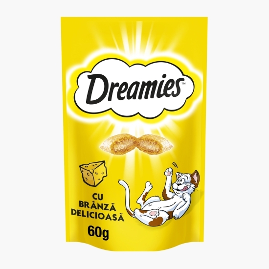 Recompense pentru pisici, 60g, cu brânză delicioasă